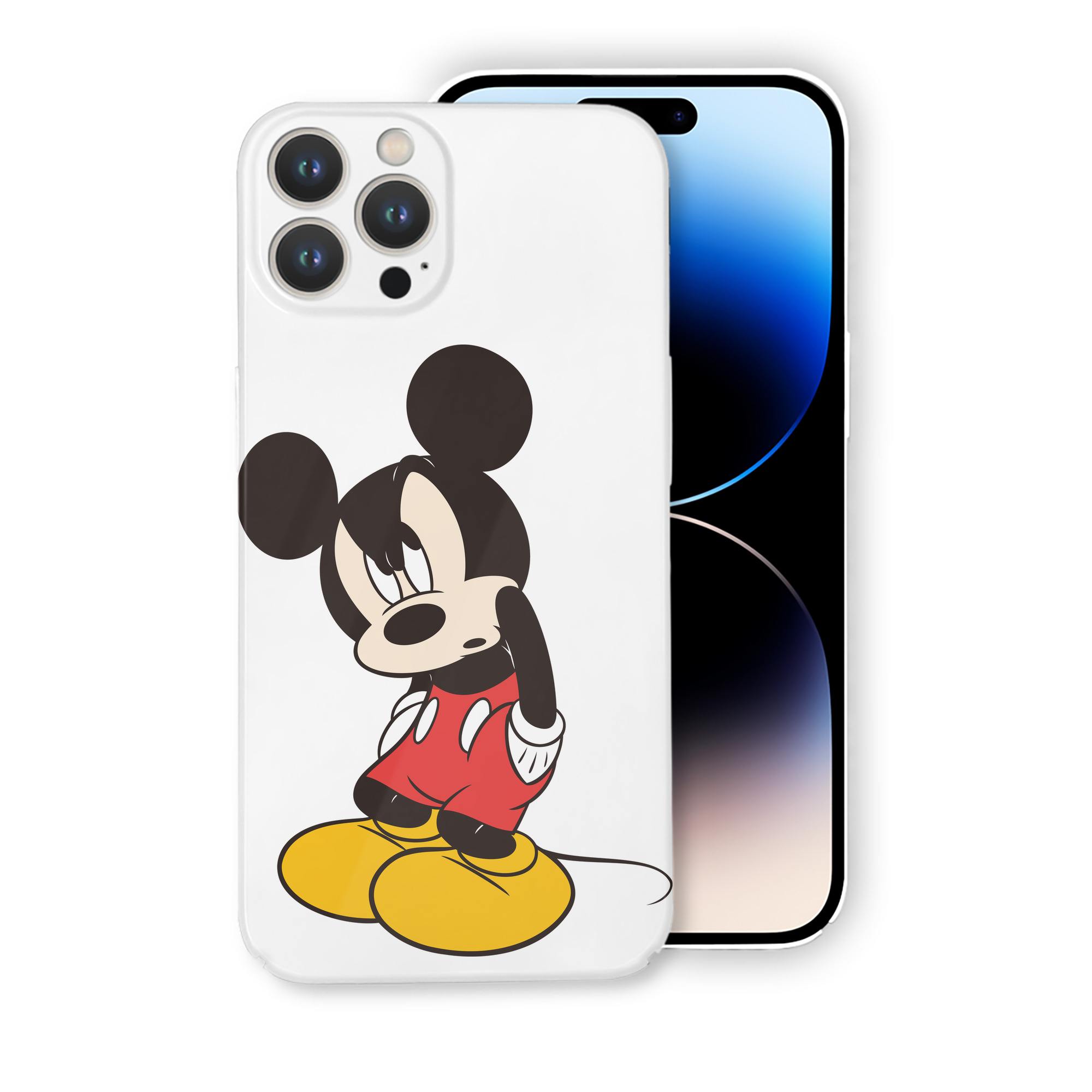 （画像用） ミッキーマウス Mickey Mouse 【iPhone 14シリーズ対応】ハードケース